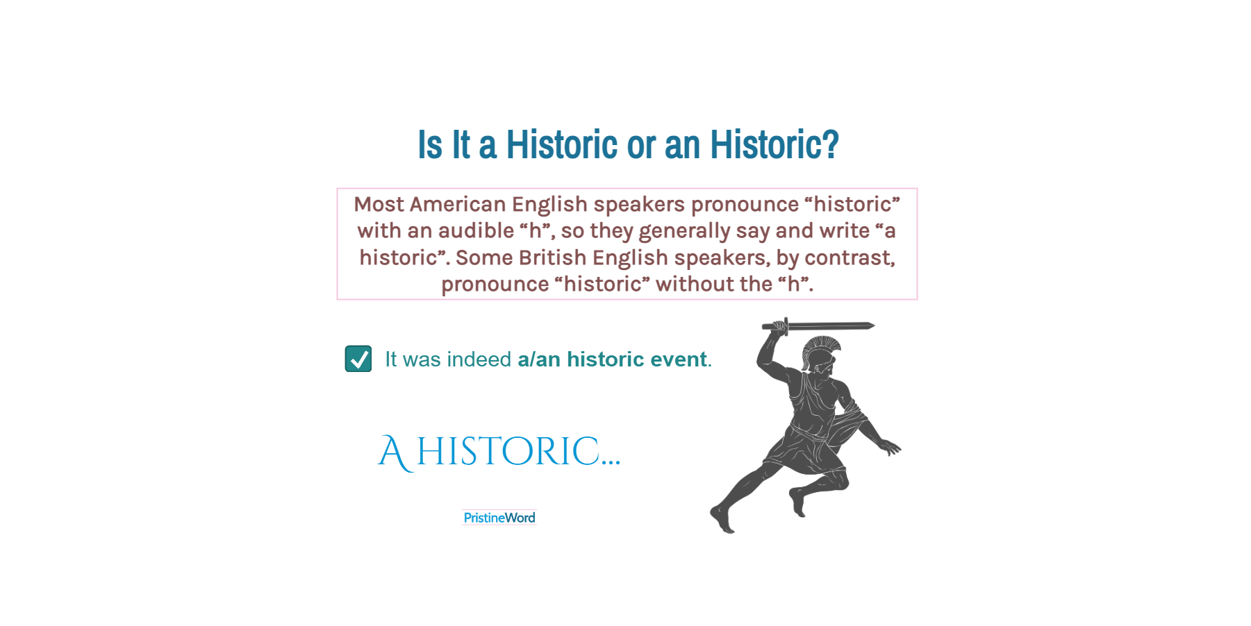 An Historic Or A Historic MeaningKosh