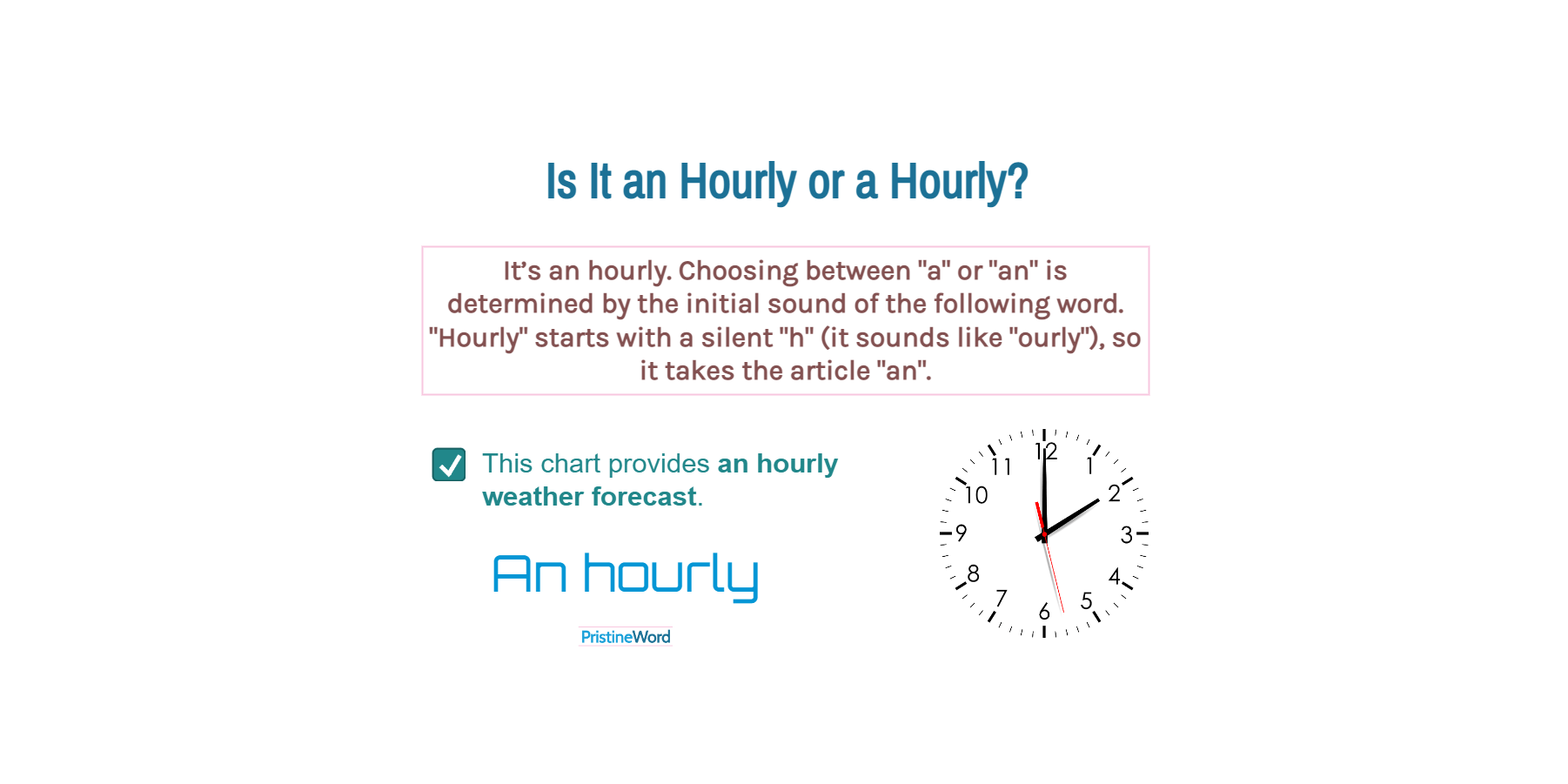 Is It An Hourly Or A Hourly is-it-an-hourly-or-a-hourly