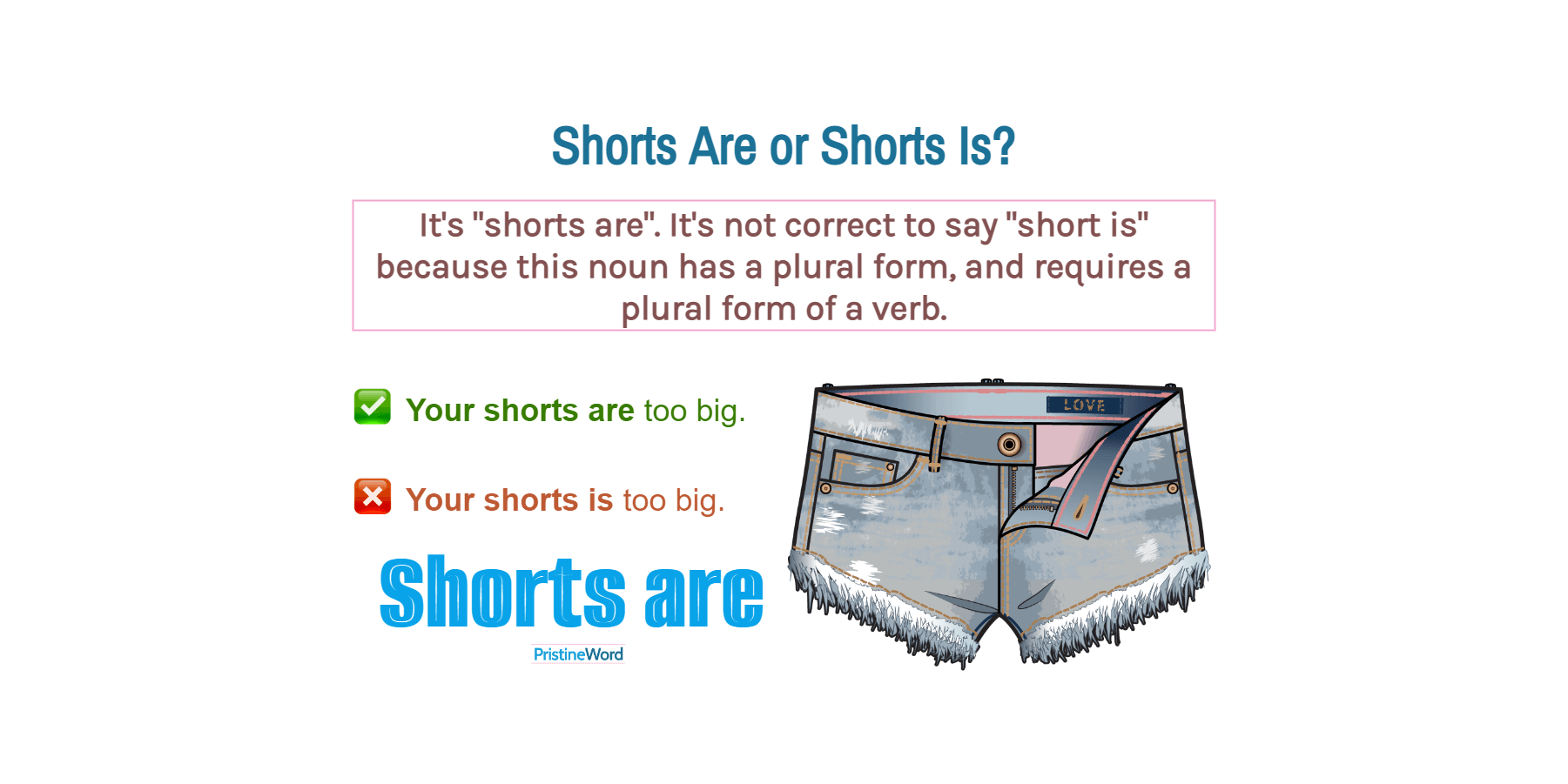 Pants Are Or Pants Is. Which Is Correct?