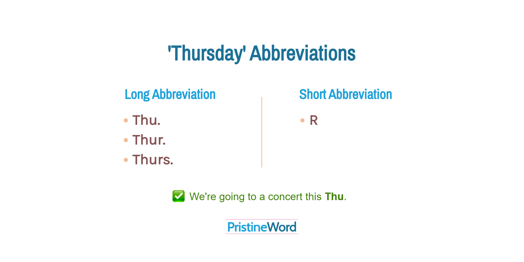 thursday-how-and-when-to-abbreviate