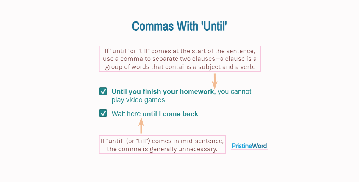 Commas With 'Until'