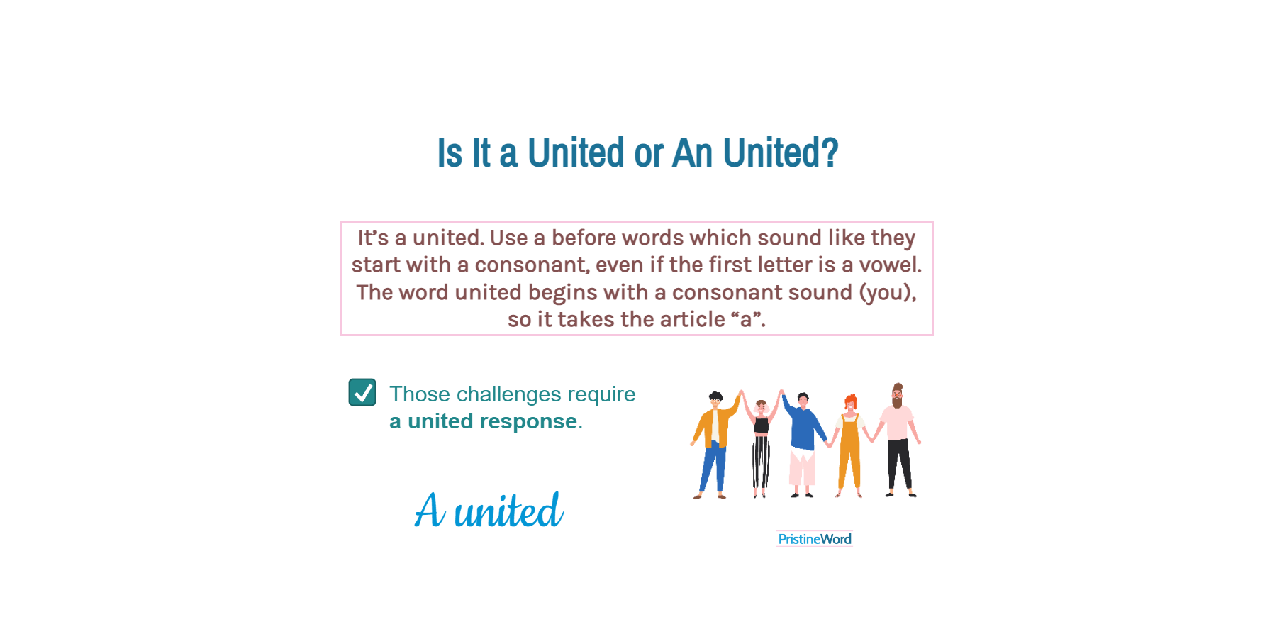 Is It a United or an United?