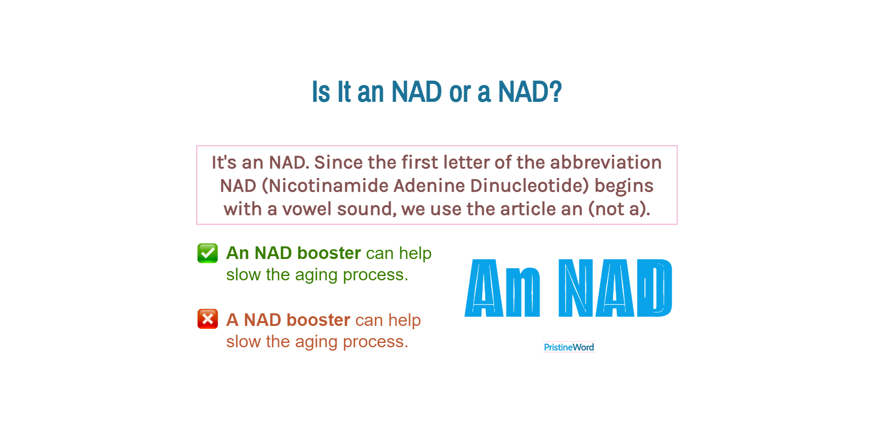 Is It an NAD or a NAD?